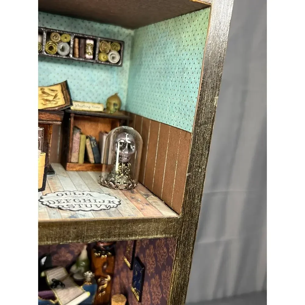 Handmade Book Nook Diorama Occult Witchy
